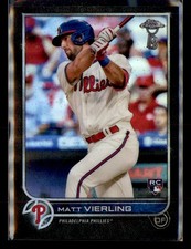 Matt Vierling 2022 Topps Chrome Ben Baller Edition #181 Philadelphia Phillies