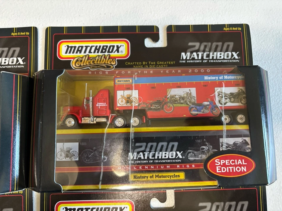 Matchbox Special Edition Millennium Rigs History Of Transportation Lot Of Four - Image 3 of 4
