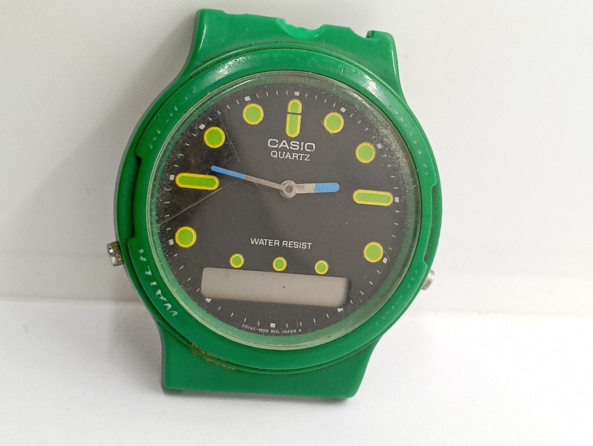 Vintage Casio Quartz 304 AQ-38 KOREA JAPAN made For Parts | eBay