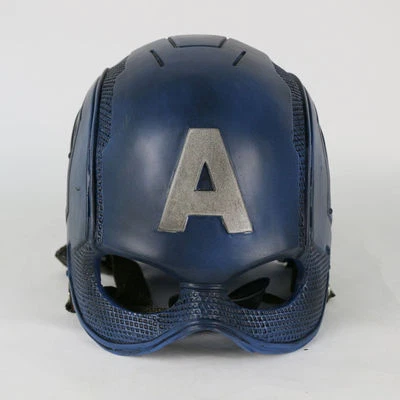 Captain America Helmet Steve Rogers Helmet Cosplay Superhero Mask Prop Hard PVC