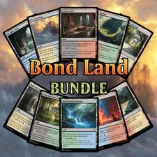 Bond Land Bundle (One of Each) - Custom Magic: The Gathering Card
