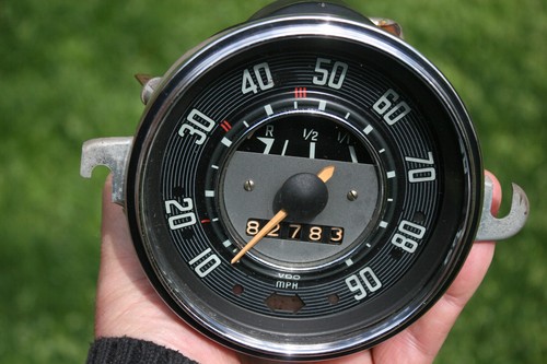 68 1968 VDO VW Bug Beetle Vintage 90 MPH Speedometer - 113957023B - Dated 2.68 - Picture 13 of 13