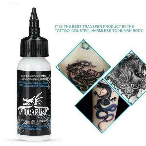 30ML Tattoo Transfer Gel Soap with Cool Stencil Stuff HOT F7G Primer Hot V8 - Picture 4 of 12