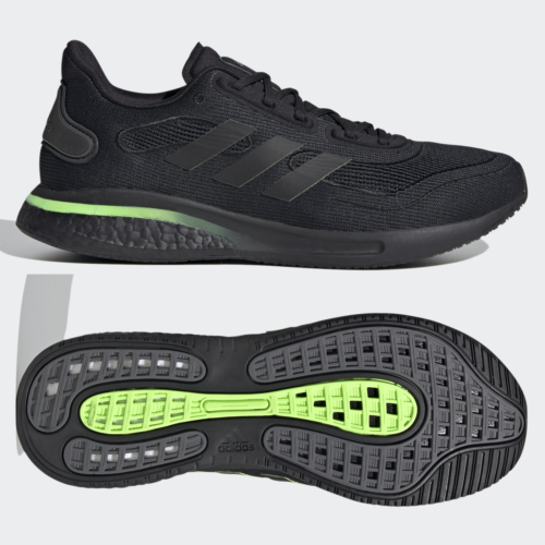 adidas Supernova chaussures de course homme baskets noires Boost TAILLE 9 9,5 10,5 11 - Photo 1/11