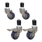 3 in. Casters for Stainless Steel Work Table SET OF 4