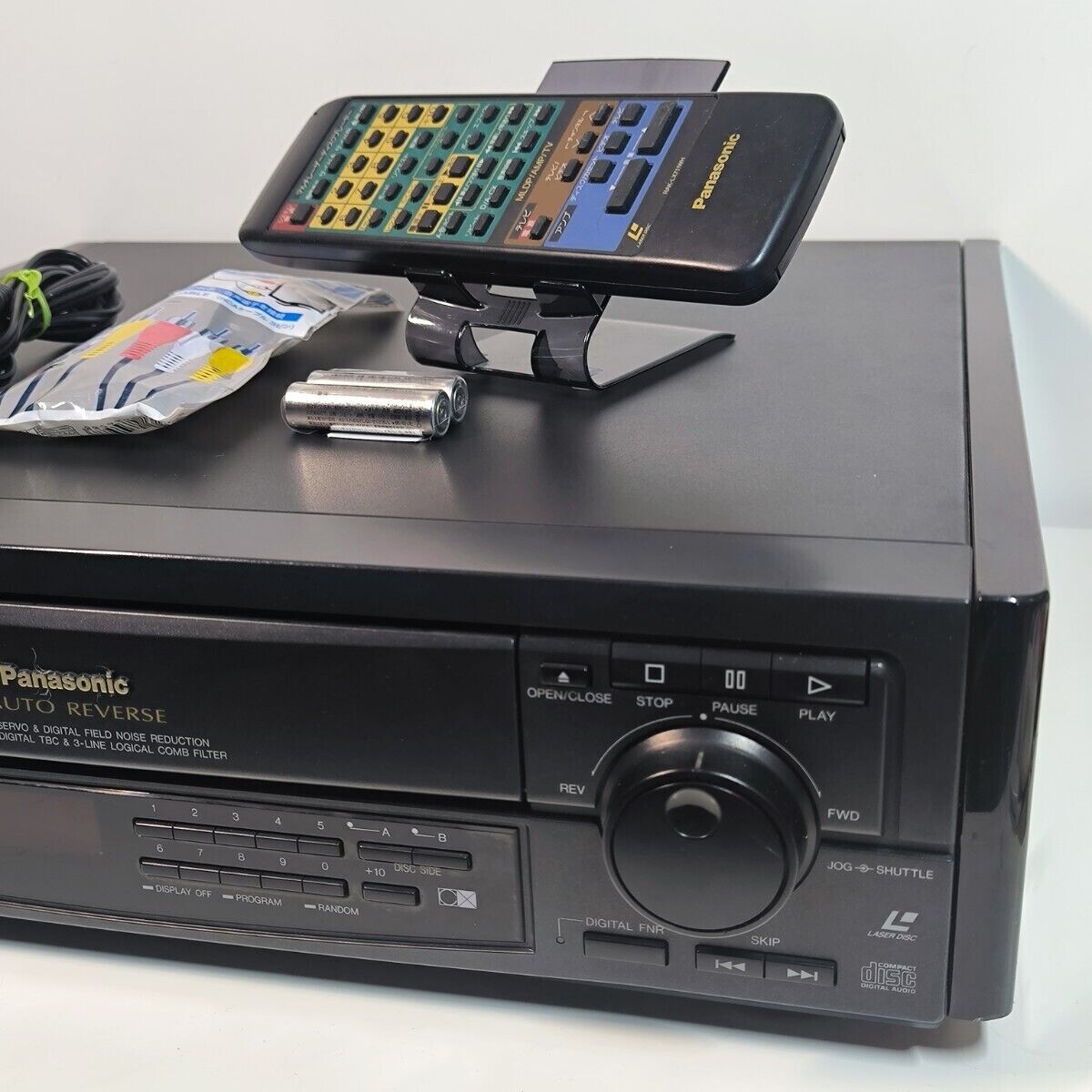 Panasonic LX-900 LD Player w/ Remote Control, Maintained and Panasonic LX-900 LD Player w/ Remote Control, Maintained and