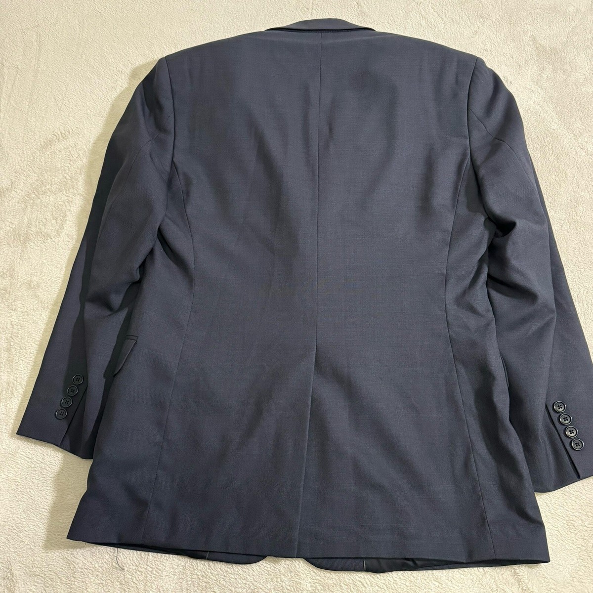 Brooks Brothers Suit Jacket Mens 40R Navy Blue 100% Wool | eBay