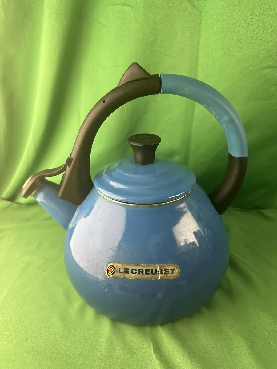 Le creuset blue tea cheap kettle