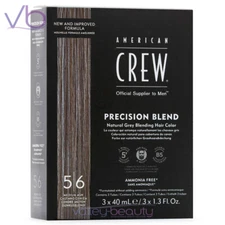 AMERICAN CREW Precision Blend | Natural Grey Blending Hair Color for Men