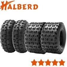Upgrade ATV/UTV Tires 22X7-10 22X7X10 Front 20X10-9 20X10X9 Rear All Terrain SXS