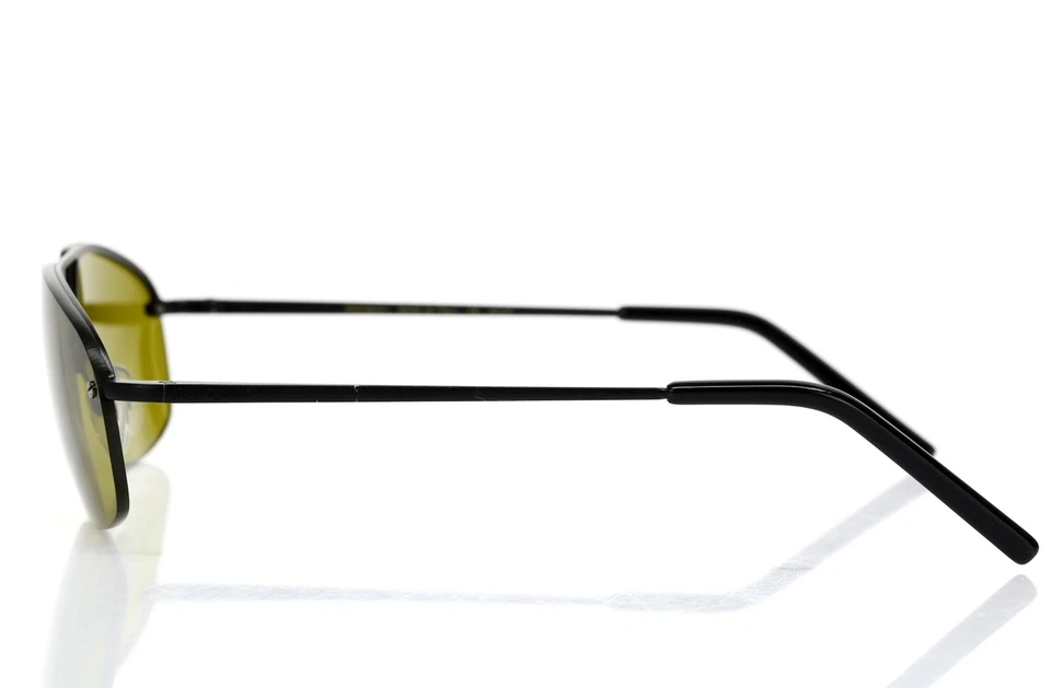 Gafas de sol Yves Saint Laurent unisex ovaladas marco negro lentes amarillas 2315/S 142573 Foto 3 de 4