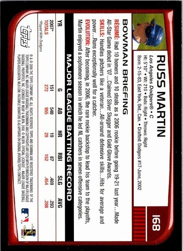 2008 Bowman Baseball - Pick Choose Your Cards - Picture 133 of 191