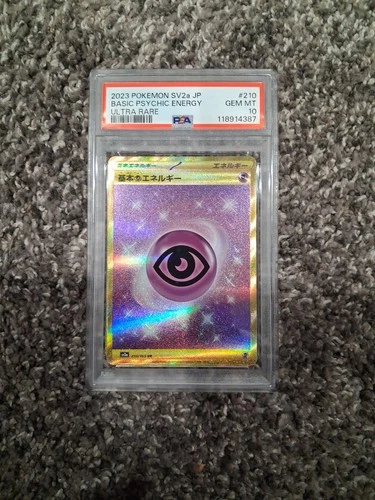 PSA 10 Basic Psychic Energy Ultra Rare 210/165 Sv2a 151 Japanese Pokemon