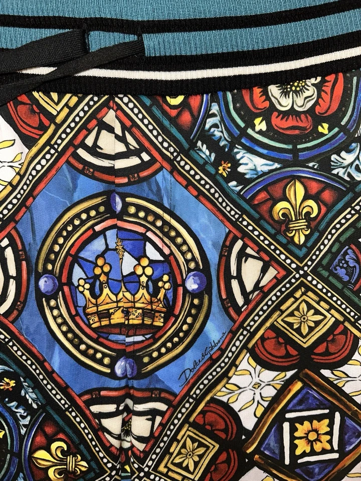 Pantalones Cortos Corona Dolce & Gabbana 54 Hechos en Italia - Imagen 4 de 4