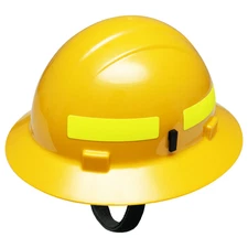 Delta Plus Safety Americana Wildland Fire Full Brim Hard Hat