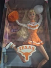 VINTAGE 1996 UNIVERSITY BARBIE TEXAS CHEERLEADER DOLL MATTEL NEW IN BOX # 17792