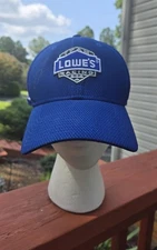 Signed Lowe's Racing Jimmie Johnson New Era 48 Hendrick Motorsports Blue Hat S-M