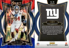 Theo Johnson Rookie Lot of 15 Football New York Giants  NFL-26238