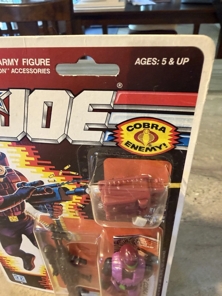 Vintage G.I Joe Cobra SAW-VIPER 1990 MOC Hasbro Vintage Action Figure
