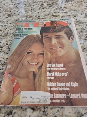 TEEN MAGAZINE  MAY '68   Kathy Fuller & Yale Summers         Star of NBC Daktari