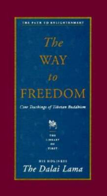 #ad The Way to Freedom: Core Teachings of Tibetan Buddhism Hardcover GOOD $4.52