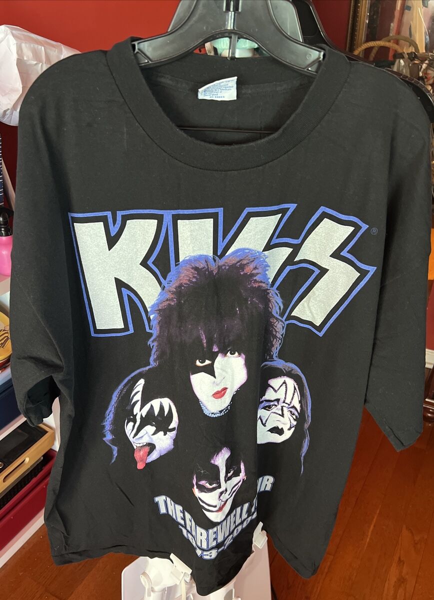 Vintage Kiss The Farewell Tour 1973-2000 T- Shirt 2XL 2Xtra Vintage Kiss The Farewell Tour 1973-2000 T- Shirt 2XL 2Xtra
