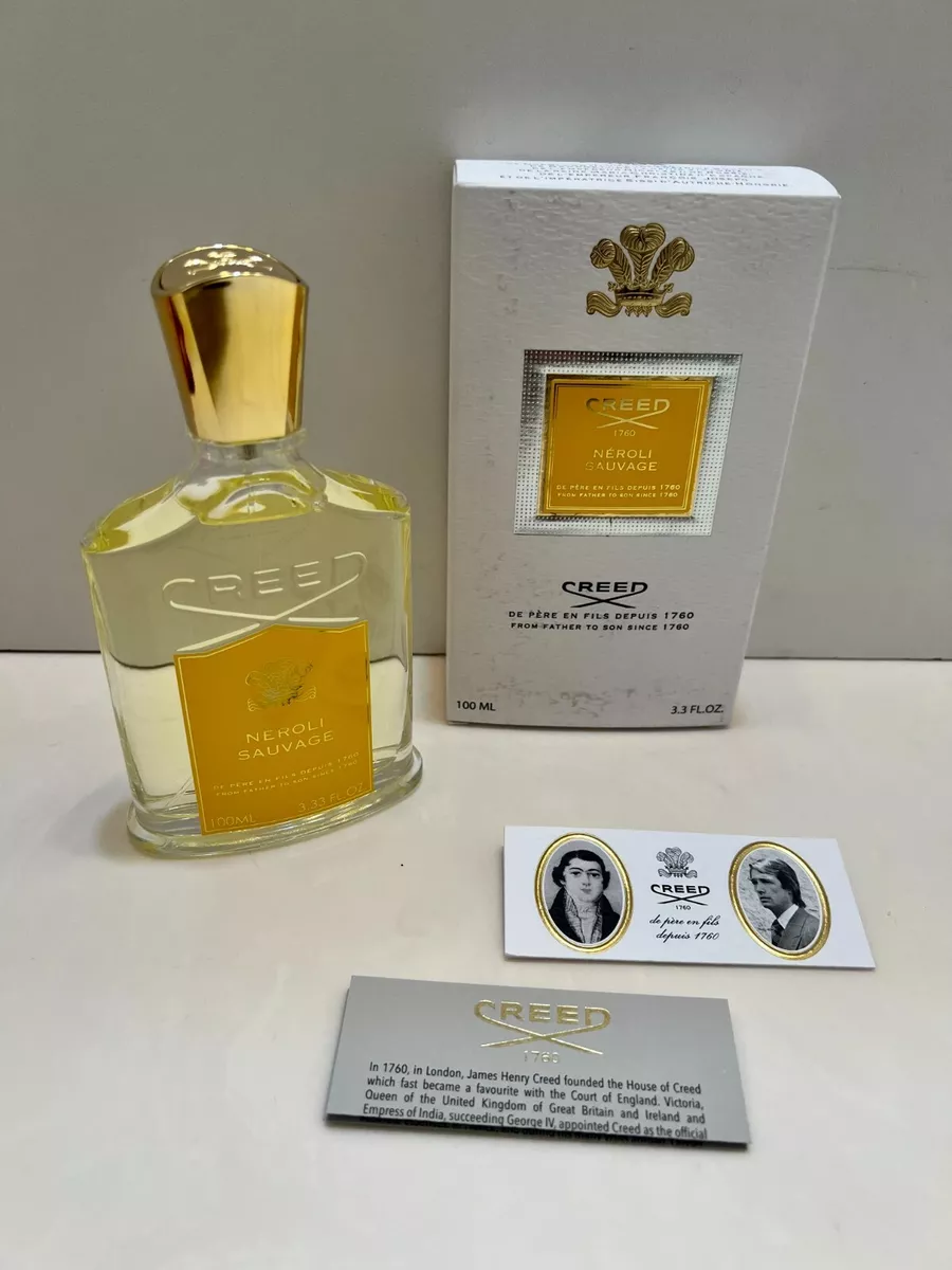 Creed Neroli Sauvage 3.3 oz 3.4 oz 100 ml Eau De Parfum Spray New