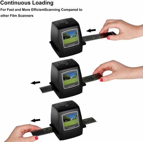 22MP All-in-1 Film & Slide Scanner, Converts Films/Slides/Negatives to Digital - Picture 3 of 6