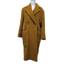Erika Cavallini Double Breasted Coat Brown Size 40