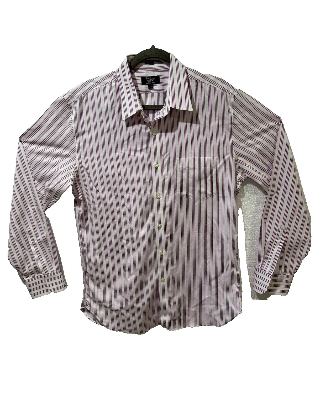 J.CREW 100% Cotton Striped Dress Shirts for Men