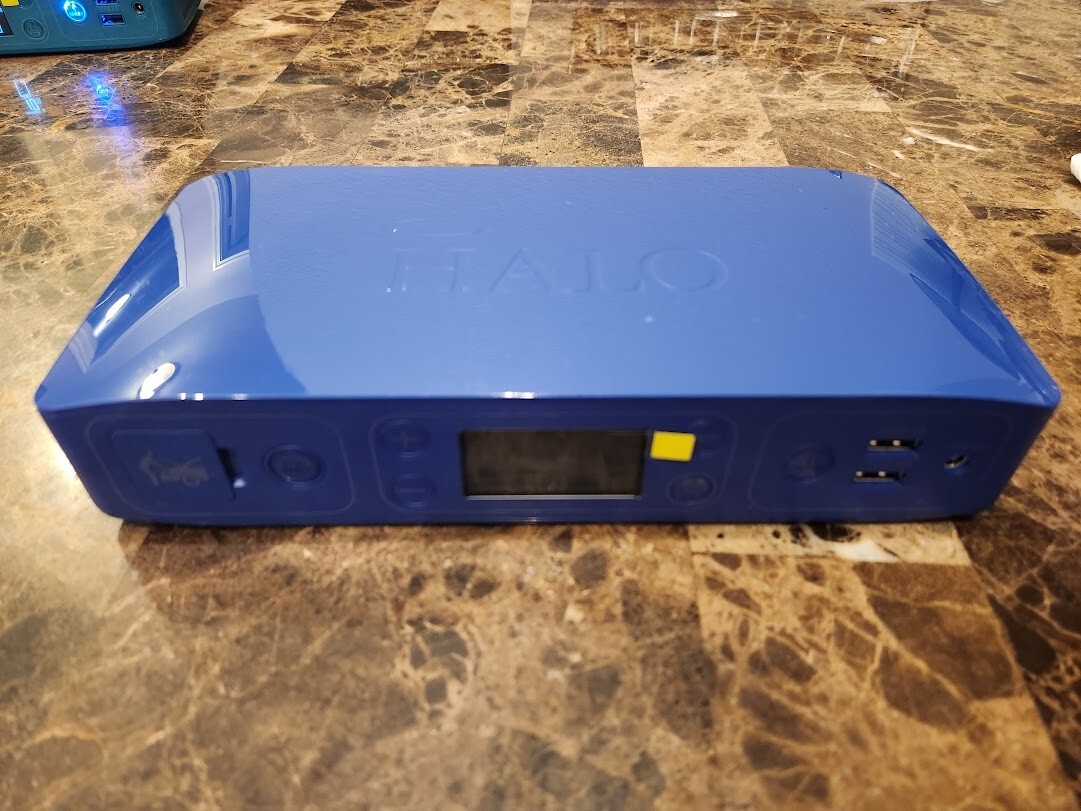 Halo Bolt Air + DC Jump Starter + Air Compressor + USB eBay