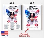 Katy Perry US 'Lifetimes Tour' Dates 2025 Poster, Custom Date and City tour