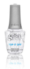 Gelish Top Coat Sealer Gel Top It Off 0.5 oz ...