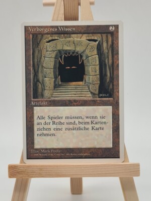 Verborgenes Wissen 4. Edition  Magic Karte MTG Deutsch (Howling Mine) 