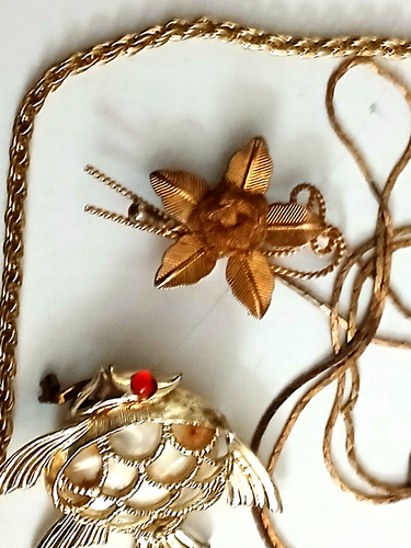 JEWELRY LOT 03 VINTAGE JEWELRY & COSTUME JEWELRY - Picture 3 of 5