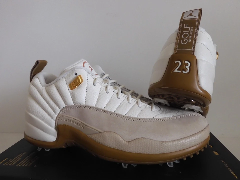 NIKE AIR JORDAN XII 12 RETRO G NRG U22 VELA-NEGRO-MARRÓN TALLA 10 [DM9016-109] Foto 2 de 4