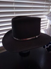 Resistol Dark Gray Western Style Hat Size 7  4X Beaver