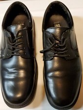 STACY ADAMS SHOES OXFORD BLACK LACE UP BOYS DRESS SIZE 6M 41179-001 WORN ONCE