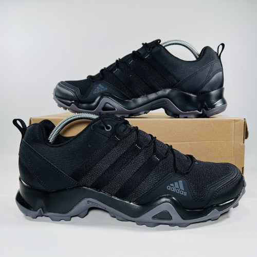 Adidas Terrex AX2S Low Top Men's Hiking Shoes Core Gray Black Boots