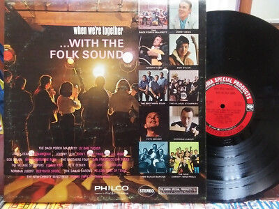 Seeger, Dylan et al - When We're Together With The Folk Sound, 12'' 33 LP,  VG