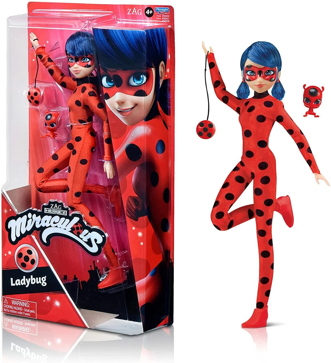 Miraculous ladybug and on sale cat noir dolls