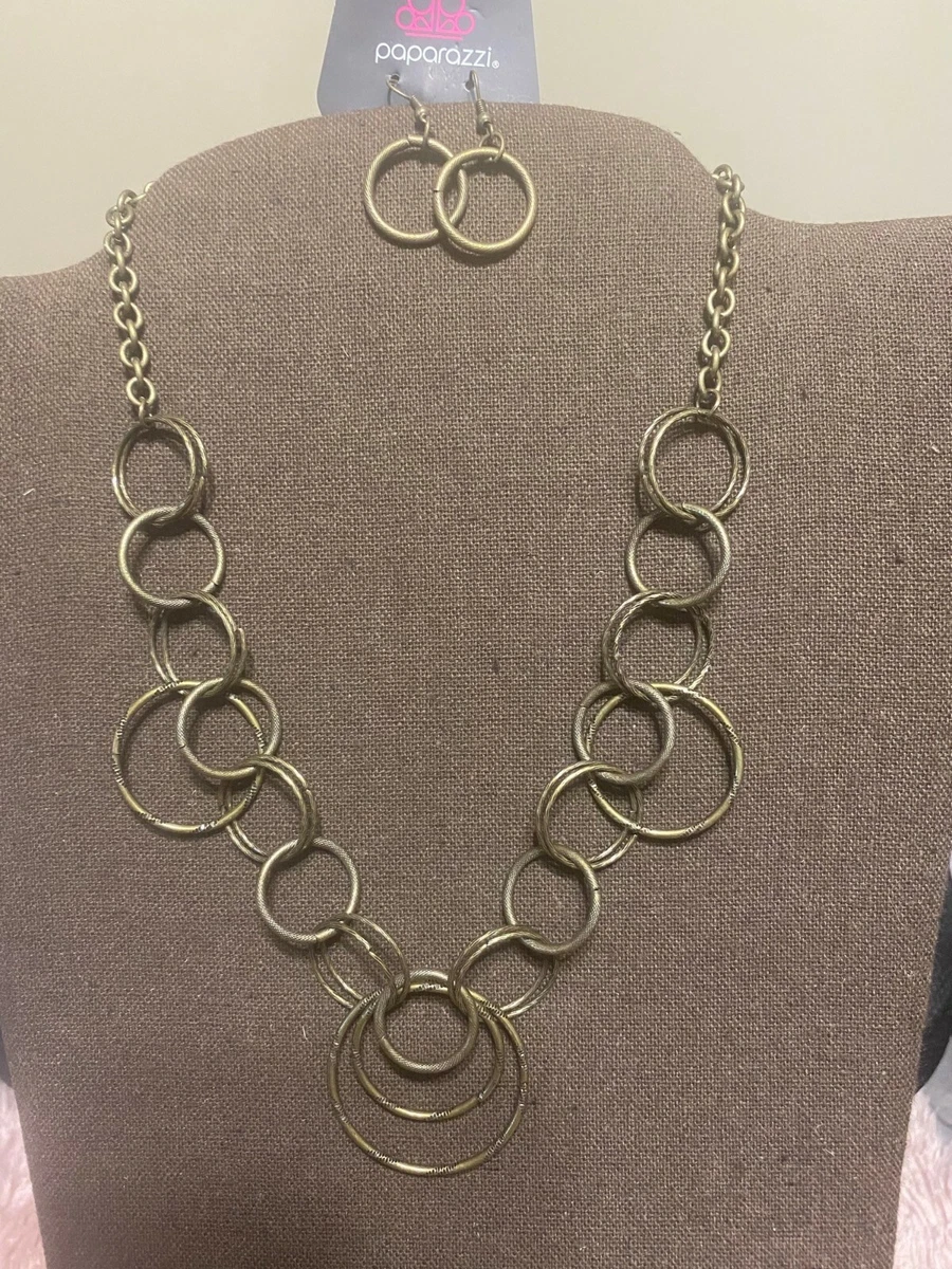 Ringing relic brass hotsell necklace