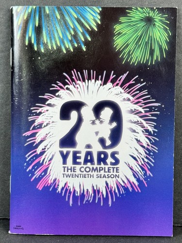 The Simpsons The Complete 20th Season DVD Pamphlet Booklet