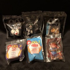 Vintage to Now Junk Lot Of 6 McDonalds Happy Meal Toys Original Packaging