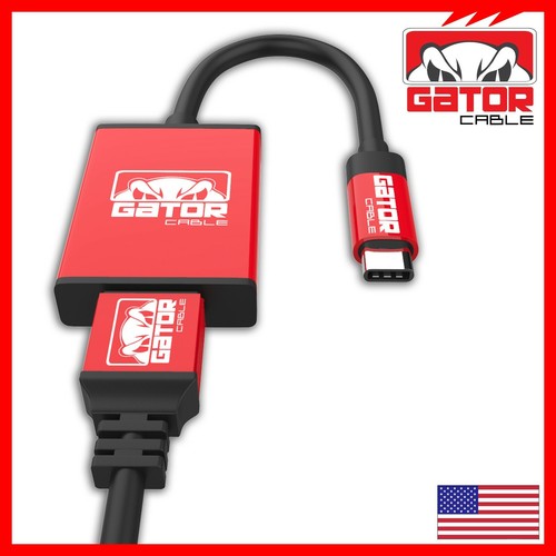 Adaptateur câble USB-C vers HDMI HDTV 4K audio vidéo AV 60Hz 18 Gbit/s téléphone Mac PC 3FT - Photo 6 sur 8
