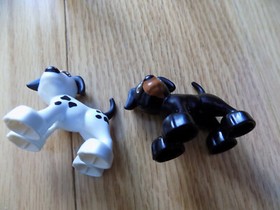 Duplo legos Animals Elephant Dog Polar Bear Lion Giraffe Lot 
