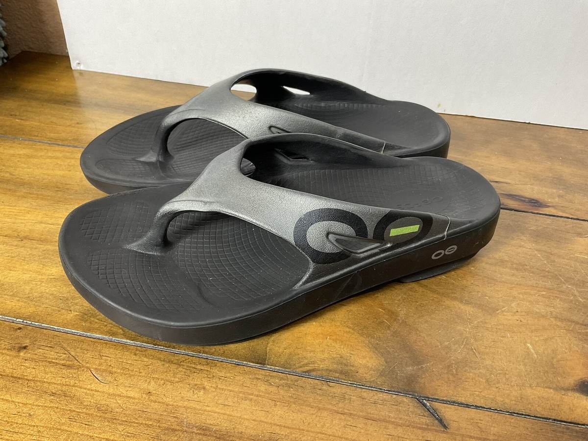 OOFOS OOriginal Sport Sandal Recovery Comfort Graphite Grey Men’s Shoe Size 10 OOFOS OOriginal Sandal main image 2