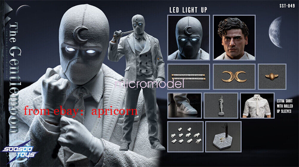 Soo-sootoys sst049ムーンナイト1/6 Moon Knight Pre! Soosootoys SST-049 Moon Knight 1/6 Marc Spector Collectible