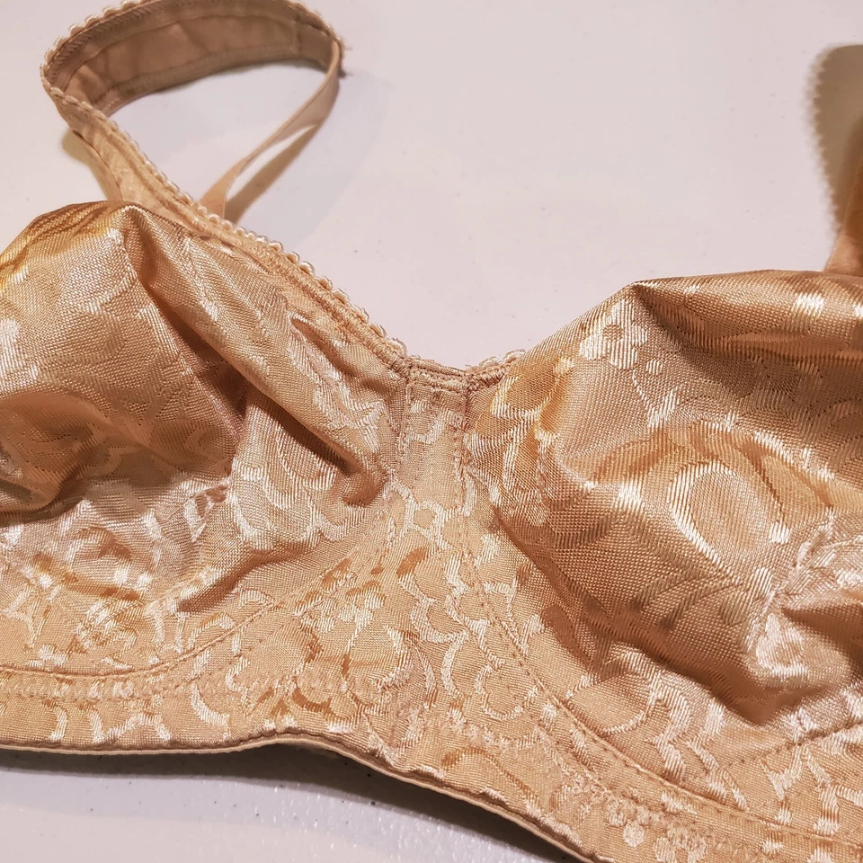 Sujetador Playtex Mujer 36B Beige Floral 18 Horas Ultimate Lift & Support Inalámbrico Foto 3 de 4