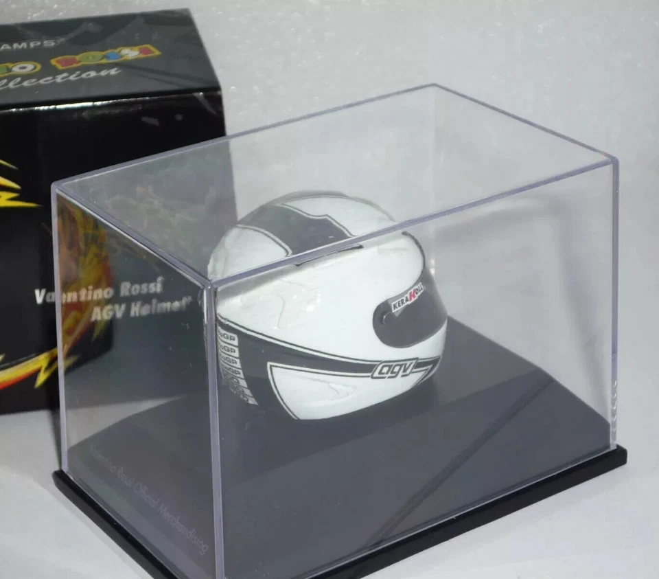 MODELLINO CASCO HELMET 1:8 MINICHAMPS ROSSI VR/46 YAMAHA M1 MOTOGP SEPANG 2005 - Immagine 4 di 4